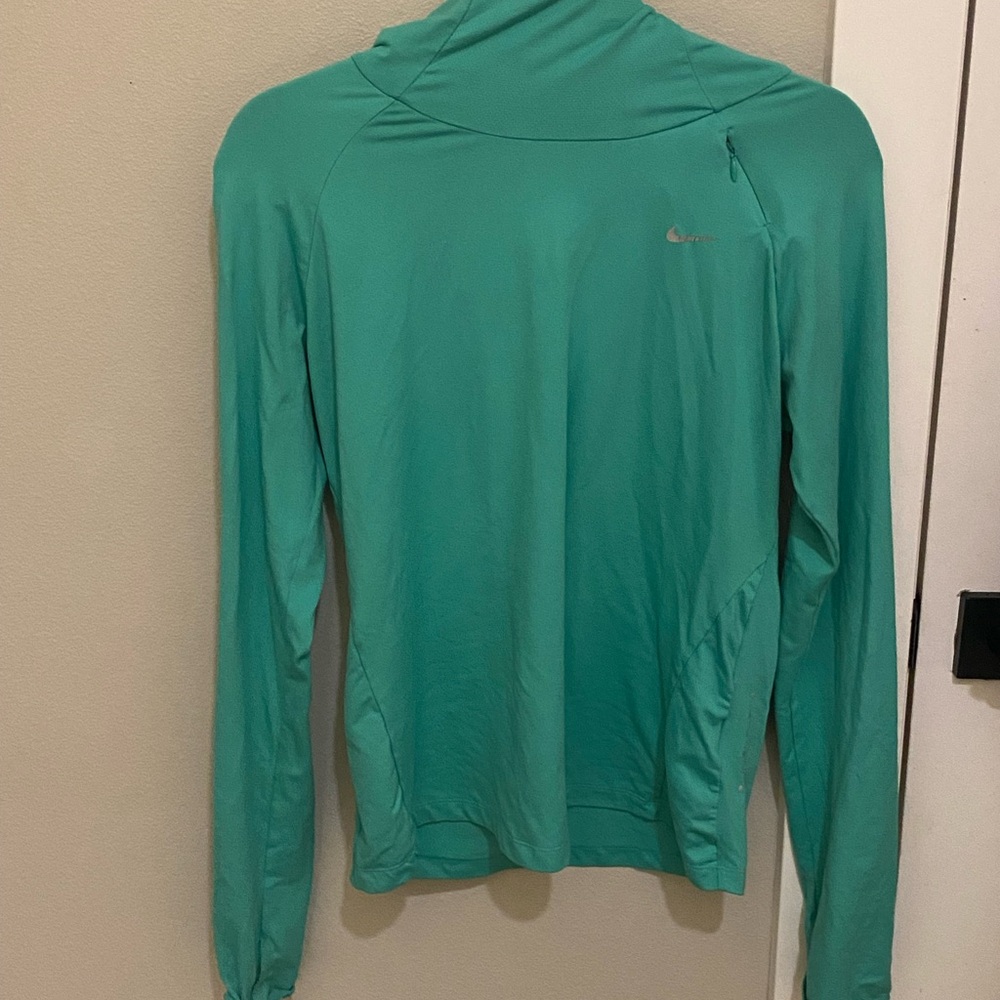 Nike Teal Long Sleeve Top